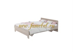 Кровать Виктор 160х200, цвет сонома