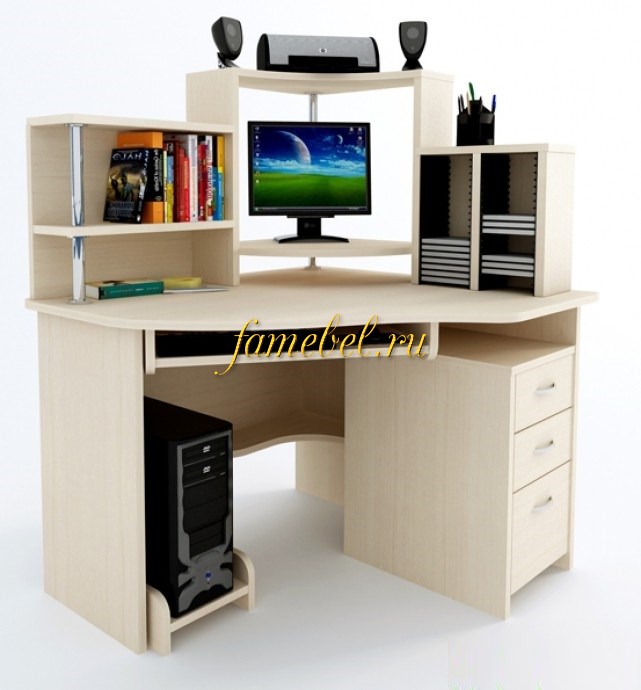 Угловой Компьютерный стол Компасс С215 СД