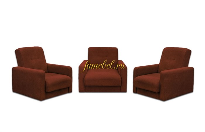 Кресло Милан коричневое