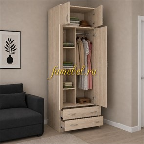 {{photo.Alt || photo.Description || 'Шкаф Зодиак 2.2-А двухдверный с Антресолью, цвет Дуб Сонома'}}