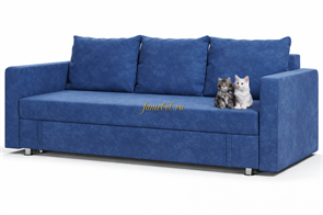 {{photo.Alt || photo.Description || 'Диван-софа "Каприз" синий велюр Кабрио'}}