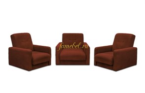 Кресло Милан коричневое