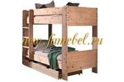 Кровать Лилия-2 двухъярусная с ящиками