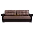 Монако диван еврокнижка коричневый 160