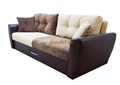 Диван еврокнижка Амстердам Люкс 160 комби коричневый
