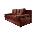 Амстердам Мини люкс диван еврокнижка коричневый