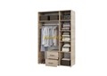 Шкаф Виктор-3-х дверный, 2 ящика, наполнение