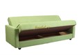 Диван книжка Милан Астра зеленый пружинный 140