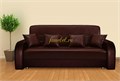 Книжка. Диван Престиж 140 экокожа коричневая