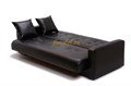 Диван Престиж 140 экокожа черная, механизм книжка