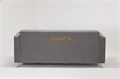 Офисный диван Томи велюр серый вид сзади