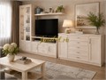 Комод Иван 2.5 в интерьере, дуб молочный