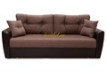 Амстердам 150 рогожка коричневая диван еврокнижка 811