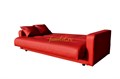 Диван книжка АККОРД 120 красный спальное место