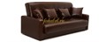 Диван книжка АККОРД 90х160 коричневый 1239