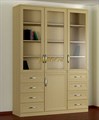 Шкаф книжный 3.9 светлый