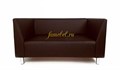 Диван Эволюшен 2 экокожа коричневый Диван Эволюшен 2 экокожа коричневый