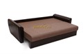 Диван еврокнижка Амстердам 150 рогожка коричневая Диван еврокнижка Амстердам 150 рогожка коричневая